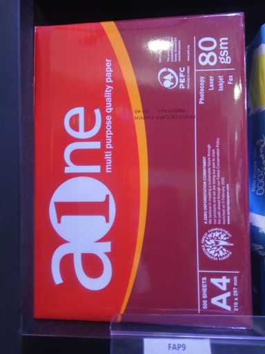 [FAP9] FAP9_PAPIER PHOTOCOPIE A4 AONE